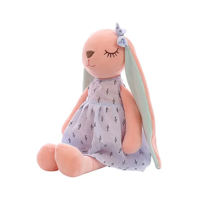 Animal Plush Baby Teething Toy Infant Stroller Hanging Rattle with Teether Soft Sensory Stuffed Animal Toy for Newborn 0 12Month