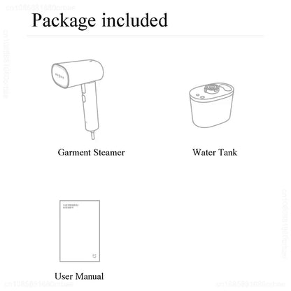 Mijia Garment Steamer 2 Foldable Handheld Clothes Steam Iron Portable Mite Removal Iron Steamer for Travel Home Appliance