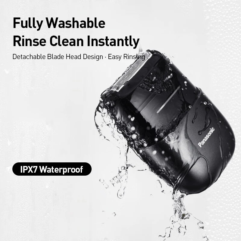 Panasonic Portable Shaver CM20 Wet and Dry Sliding Unlock USB Charging Portable Shaver