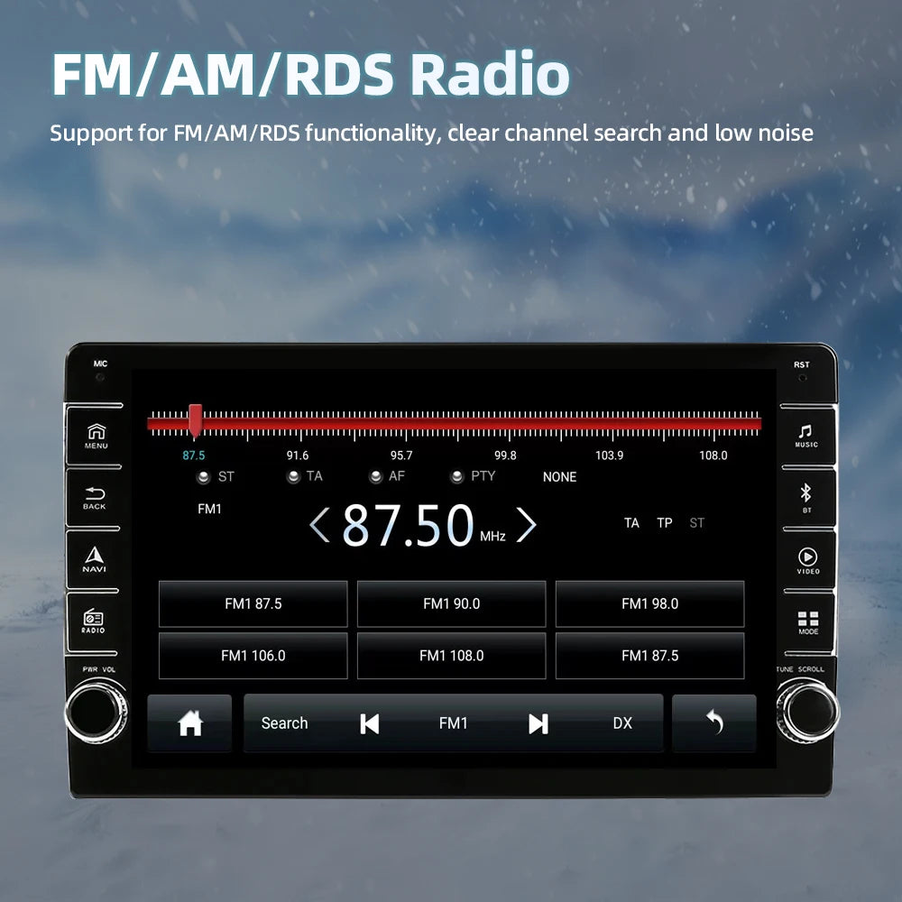 Jundof 2 Din Android 12 For Seat Leon 2 MK2 2005-2012 Car Radio Multimedia Video Player Carplay Stereo Autoradio DVD IPS Screen
