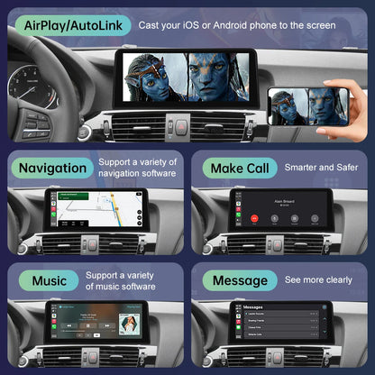 1920*720 Multimedia Touch Screen For BMW X3 F25 X4 F26 2011-2016 Wireless Carplay Display Android Auto Car Radio Player