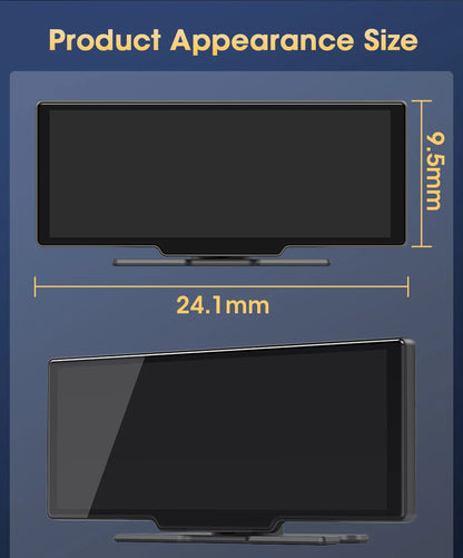Srnubi 10.26" Car Play Screen Android WIFI Car Multimedia Player Wireless Carplay Android Auto Car Screen for YouTube Netflix