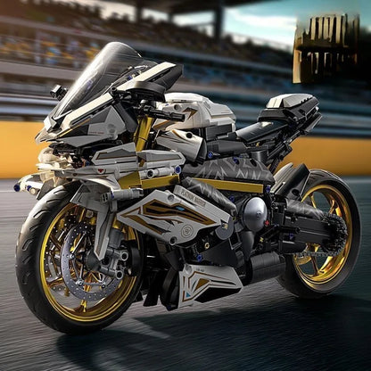 2026 Platinum Motorcycle Building Block M1000RR Compatible Lego Assembled Toy Boy Birthday Gift Model