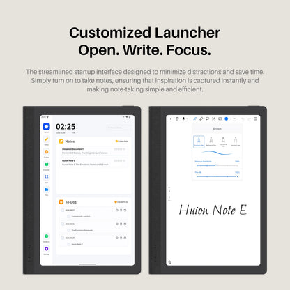 HUION Note E 8.4-inch Android Electronic Notebook HD Eye Care Display Cloud Sync Portable Digital Note& Creative Tool