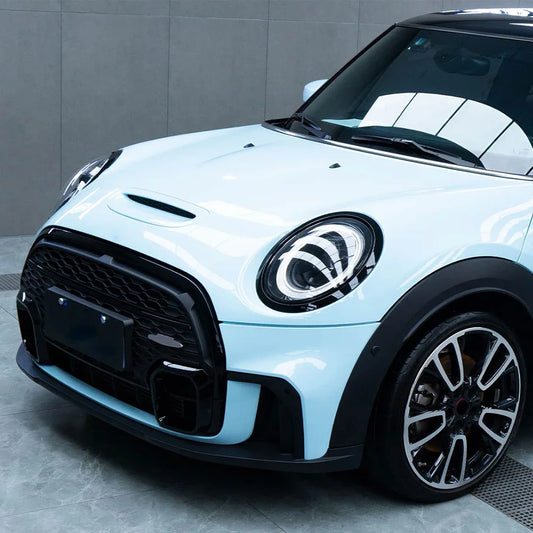 Car Sticker Gulf Blue Vinyl Film PET Decals Bubble Free Car Wrapping Film Color Changing Film Auto Accessories Decoration