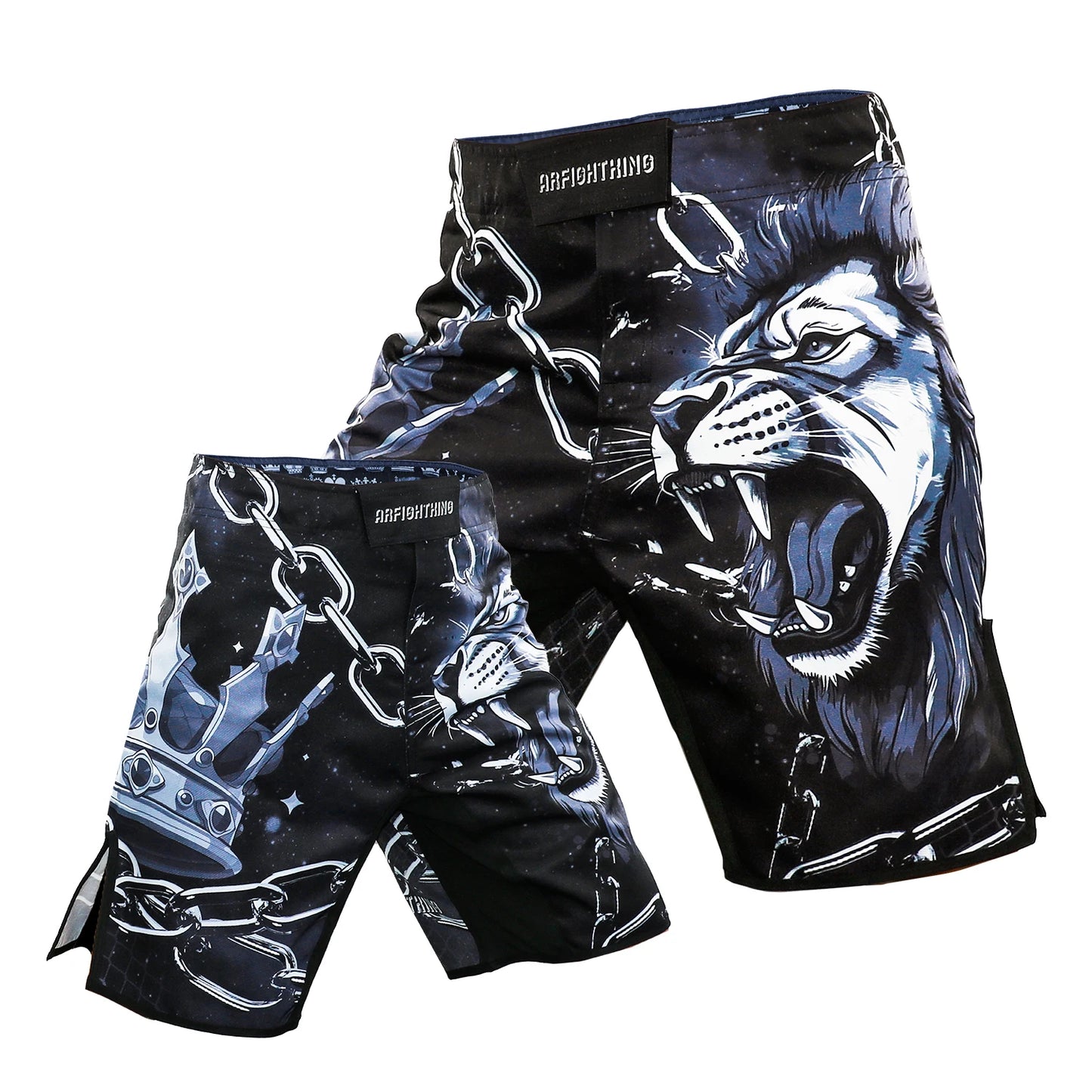 Fighter Jujitsu Sports 5-point Length Shorts Gym Jujitsu Taekwondo Thai Boxing Shorts Fighter Dress MMA Boxing Pants Size XXS-XL