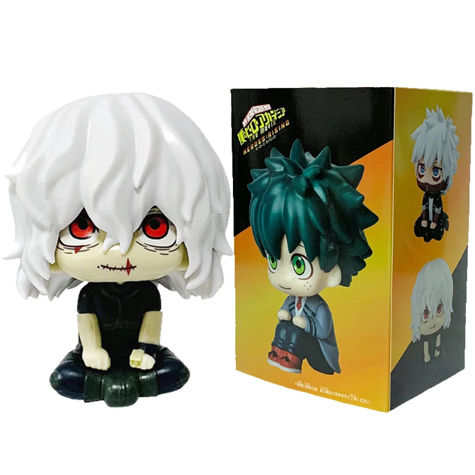 My Hero Academia  Anime Figure  Pvc Q version Bakugou Katsuki Midoriya Izuku  Action Figures Anime Gift Collection Series Model