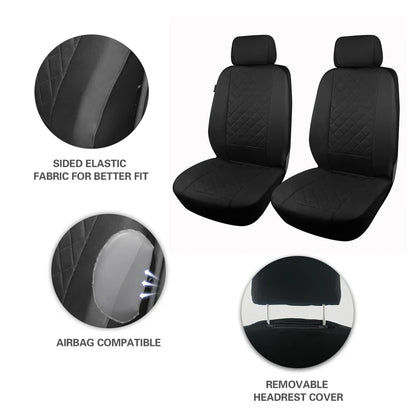 AUTOKING Universal size waterproof Seat covers for car SUV truck vans Oxford fabric 2 front car seat covers Wear resistant