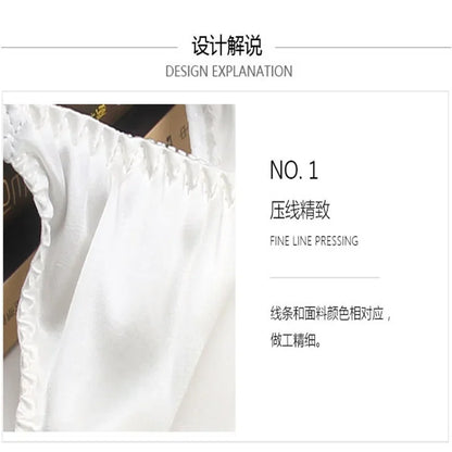 Men's thong, silk low waisted men's underwear, personalized fashion trend, mulberry silk elastic triangle pants, sexy double