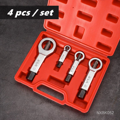 Nut Screw Splitter Set Remover Tools,Rusted Nut Breaker,Steel Nut Remover Extractor,Manual Pressure Nut Cracker Metal Splitter