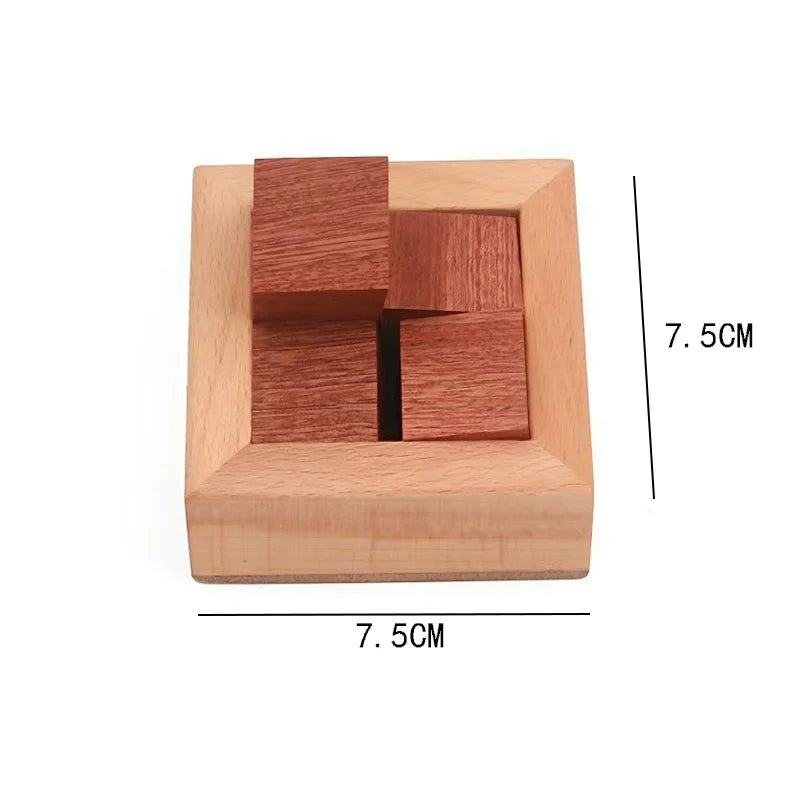 Boutique IQ Puzzle Brain Fitness Games Teaser Puzzles for Adults and Kid Mind Educationl Toys Surprise Gifts Creative Idea