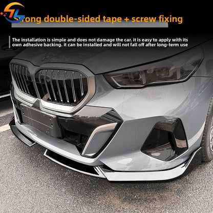 For BMW 5 Series Bmw I5 G60 G61 2024+ Mp Front Lip Front Shovel Spoiler Modification Accessories