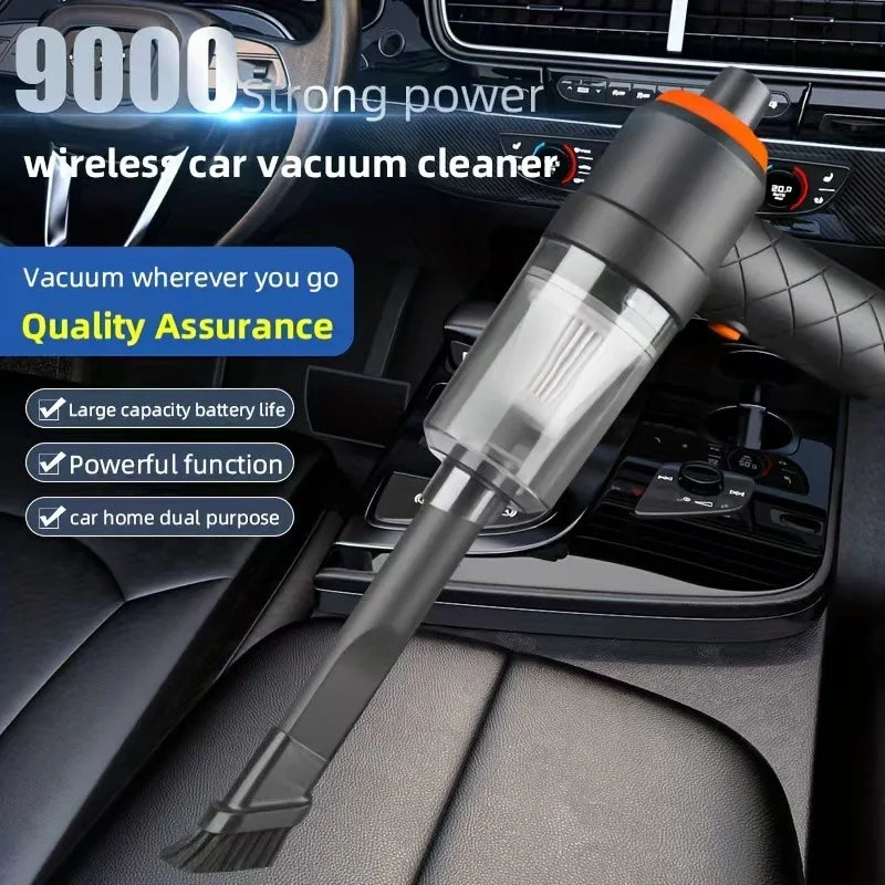 Car vacuum cleaner cleaning high-power mini-charging multifunctional blowing and sucking lighting hand-held convenient small car