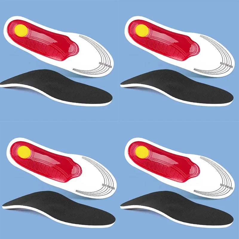 1-6Pairs Orthotic Insole High Arch Support Flatfoot Orthopedic Insoles For Feet Ease Pressure Plantar Fasciitis Pain Relief