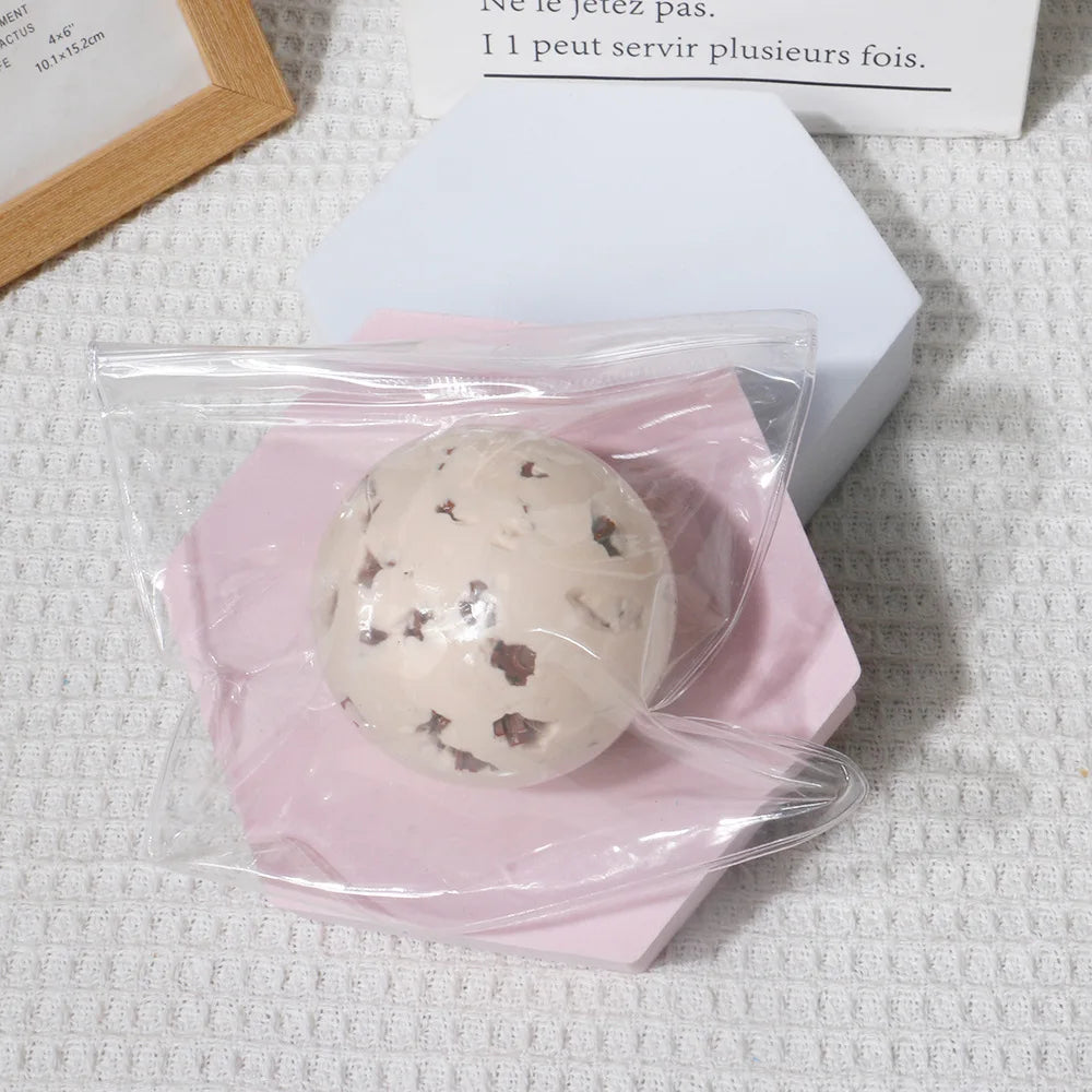 Shapeable Vacuum Squishies Sand Ball Grape Stress Ball Stress Relief Noisy Ball Desktop Squeezing Soothing Toy Birthday Gift