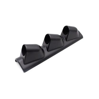 Universal 1 2 3 Hole Left/Right Hand  Auto Dual Holes A-Pillar Holes Gauge Holder Pod Modified Instrument for Black 52mm