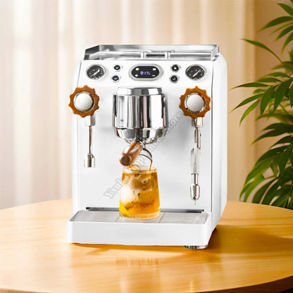 Coffee Maker Household Professional Semi Automatic Italian Coffee Household Small Commercial Milk Tea Shop Machine