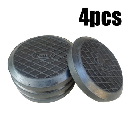 125mm Universal Car Rubber Jack Pad  Protector Hydraulic Ramp Trolley Jack Adapter for Pinch Weld Side Lifting Disk Jacking Tool