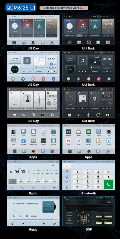 CHSTEK Car Radio Wireless Carplay Qualcomm for Porsche 911 997 Boxster Cayman 987 Auto Android 13 Multimedia Player Navigation