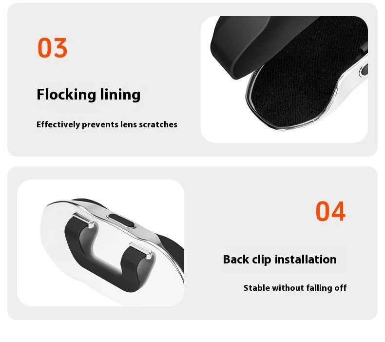 Car Glasses Box Sun Visor Glasses Holder For EBRO S700 EBRO S800 S400 2025 Shock-proof Eyeglasses Storage Case Car Accessories