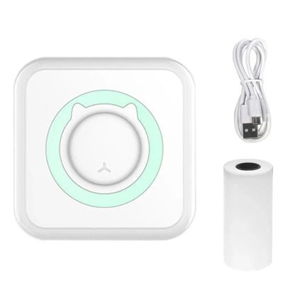 Portable Printer Mini Pocket Wireless Bluetooth Thermal Printers for Android iOS Smartphone  BT Inkless Printing Gift for Kids