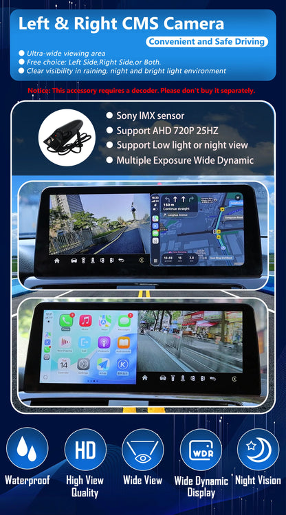 1920*720 Display Multimedia Player For BMW X1 F48 E84 2009-2018 NBT CIC GPS Wireless Carplay Android auto Touch Screen