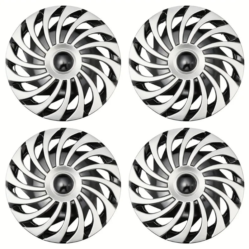 4PCS Car Universal Wheel Cover Hubcap R15  Inch Replacement Hub Caps Wheel Rim Cover Tire Accessories