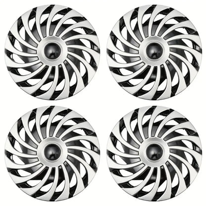 4PCS Car Universal Wheel Cover Hubcap R15  Inch Replacement Hub Caps Wheel Rim Cover Tire Accessories
