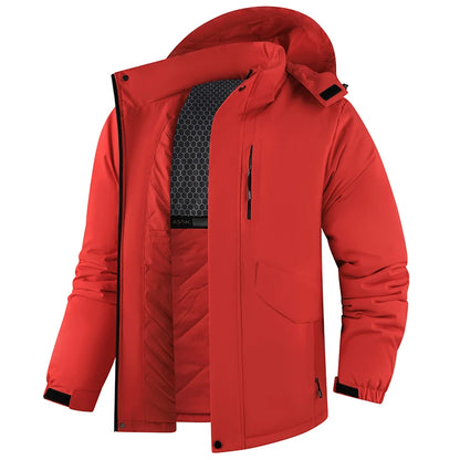 Autumn and Winter Hot Outdoor Sports Graphene Stormtrooper Coat Cotton Coat Men's New Style Couple Warm, Windproof, Waterproof O