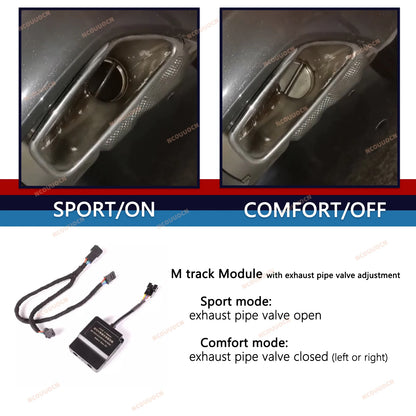 For BMW M Track Emulator BDC3 Code Sports Mode Dashboard Theme ID7 Instrument Universal Module G Series 2 3 4 5 6 7 8 X3 4 5 6 7