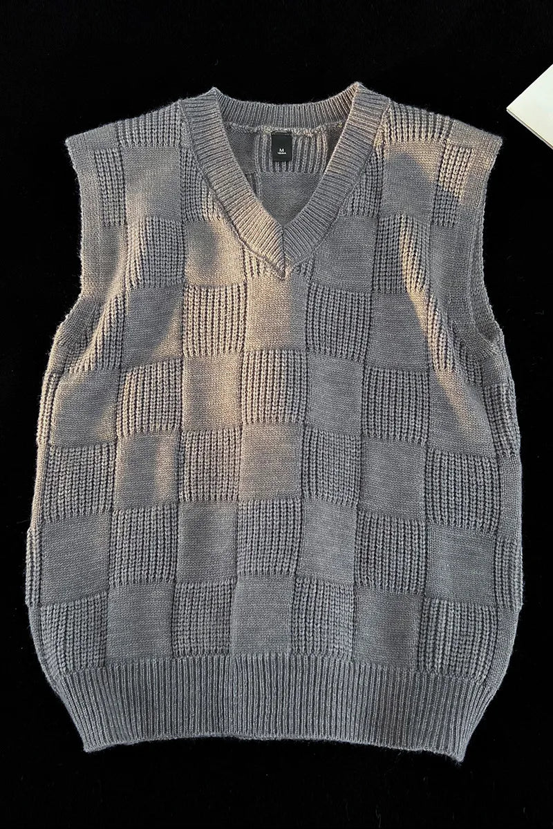 Loose V-neck Outerwear Bottom Clothing Basic Casual Vest Sleeveless Lightweight Windproof Jacket Warm Coat Men Fashion Waistcoat