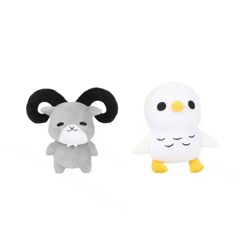 2026 New 99 Nights In The Forest Plush Game Merchandise Brown Stand And Sit Elk Deer White Owl Stuffed Doll Pillow For Kid Gifts