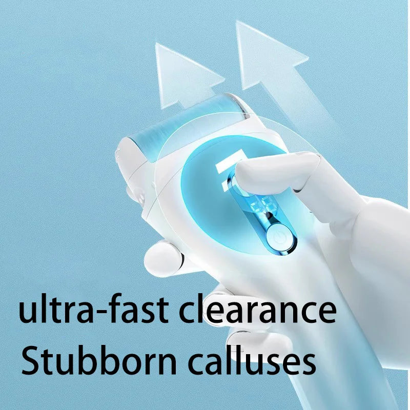 USB rechargeable callus remover, electric foot grinder, portable foot cleaner, heel dead skin and callus removal tool