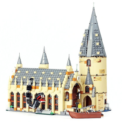 NEW Magic Movie Attack on The Burrow Building Blocks Kits Bricks Set Classic Model Toys For Birthday Gift