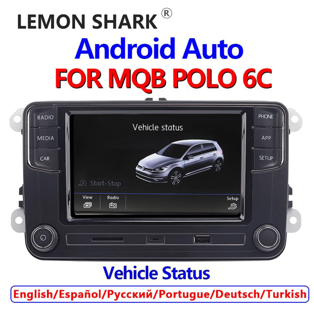 NONAME Carplay Car Radio Only For VW MQB POLO 6C/6R Support Vehicle Status Android Auto MIB Radio Mirrorlink New RCD330 RCD360