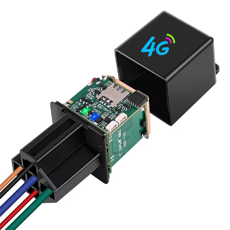 Car Motorcycle Bike 4G GPS Tracker Engine Relay Cut Oil Tracking ACC Towed Away Call SMS SOS Alarm Location System Monitor APP