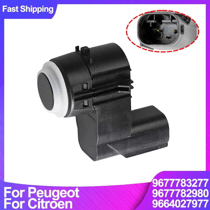PDC Parking Sensor For Peugeot 3008 5008 Citroen C3 DS3 Ultrasonic Parking Assist Sensor 9677783277 9677782980 9664027977