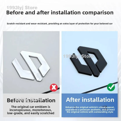 For LEAPMOTOR B10 Styling Plastic Rear Emblem Front Grille Badge High-end Decals Auto Exterior Decoration