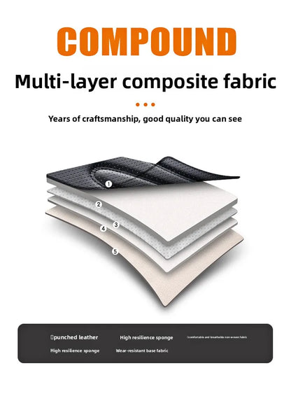 Universal One-piece Seat and Split Seat Car Seat Full Cover Breathable Leather SUV Car Seats Cushion Full Cover Protection