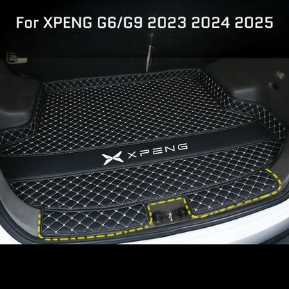 Car Trunk Mat for XPENG G6 XPENG G9 2023 2024 2025 Accessories Main Pad Retrofitting The Special Car Trunk Pad for Interior