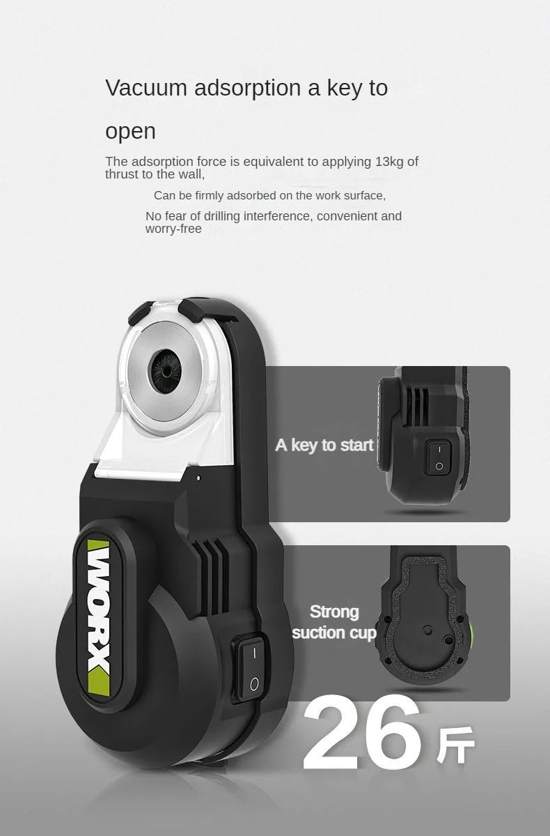 WORX Powerful Cleaner Dust Collect WA1602 13Kg Suction 35ml Visual Dust Box Type C Univeral Electric Drill Hammer Vacuum Cleaner