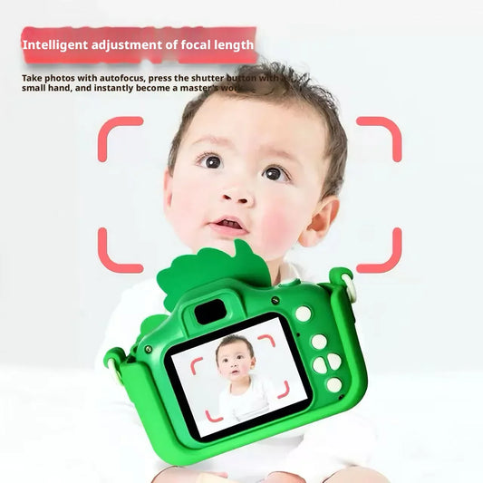 Dinosaur Kids Camera High Pixel Dual Lens Digital Camera Photo Video Recording Camera Toy Perfect Birthday Gift For Children
