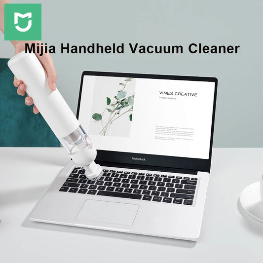 Original Mijia Handheld Vacuum Cleaner Portable Brushless Motor 13KPa Suction Home Car Cordless Hand Vacuum Type-C Charging New