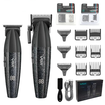 VGR Hair Clipper Professional 9000RPM Hair Cutting Machine Face Shaver Reciprocating Beard Trimmer Hair Trimmer for Men V-640 S3