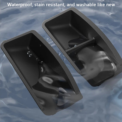 Under Seat Storage Box For Tesla Model YL 2025-2026 TPE Front Under Seat Organizer Trash Can Car Interior Accessories