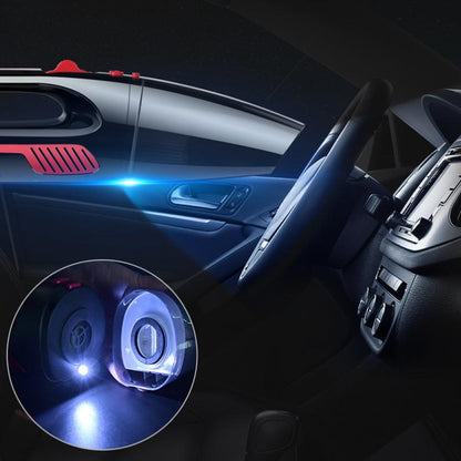 12V 5M 120W Car Vacuum Cleaner Wet Dry Portable Handheld Dual Use Mini Auto Vacuum Cleaner with Washable HEPA Filter LED Light