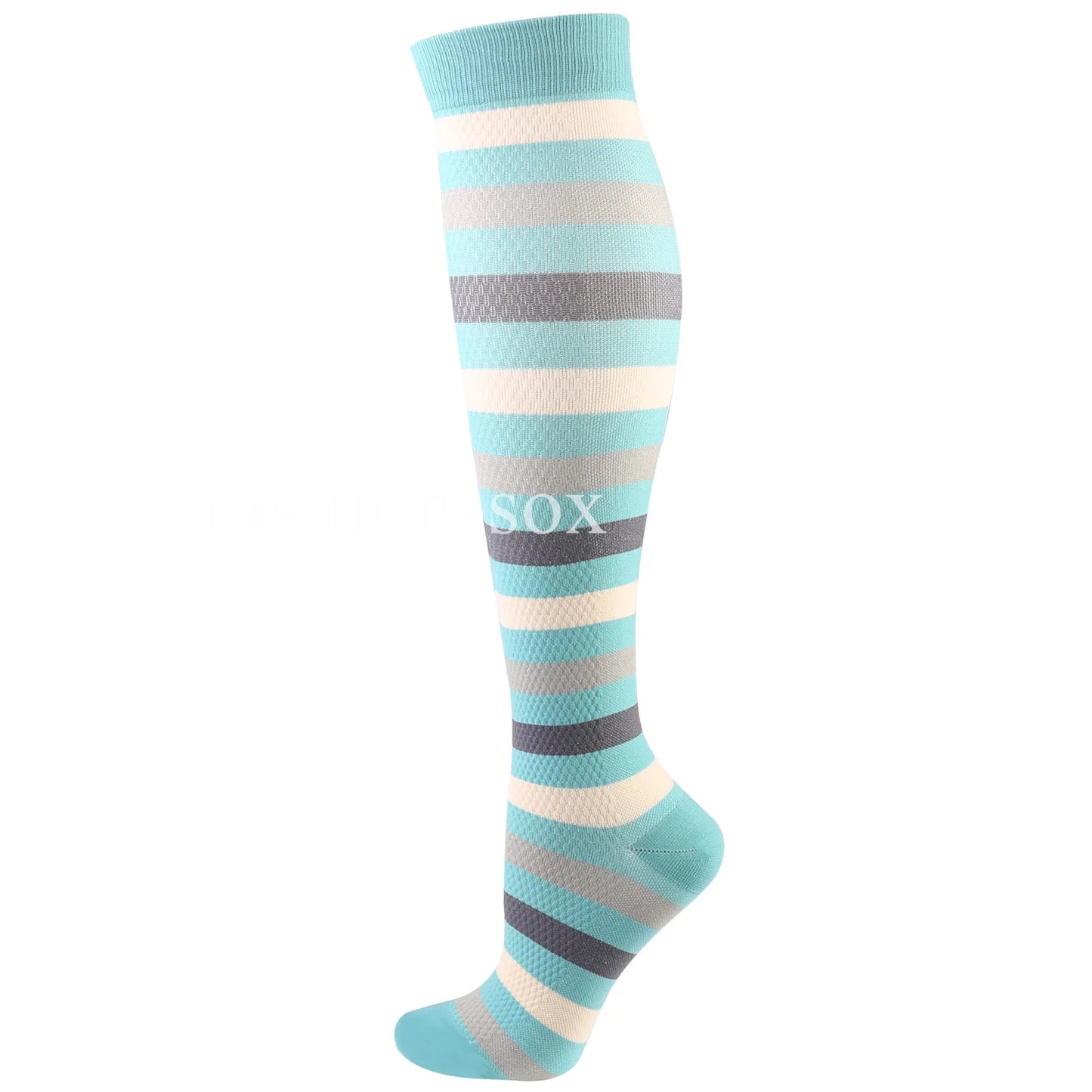 1Pair New Compression Stockings 20-30Mmhg Knee High Sports socks Fit Medical Varicose Veins Pregnant  Edema Diabetes Circulation