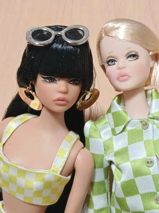 GSF Customized MIZI Doll ARGIGI & BRIGIGI MOD FR PP Lovetones Fashion Doll Vintage Modern‌ Cute Girl Custom Toy Super Model Gift