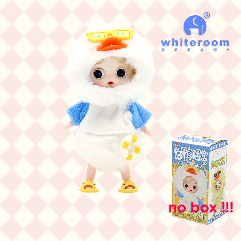 Mini Ob11 Bjd Doll Accessories Obitsu 11 Clothes Dolls For Girls Boy Toys Baby Kawaii Anime Toy Cute Items Miniature Costume