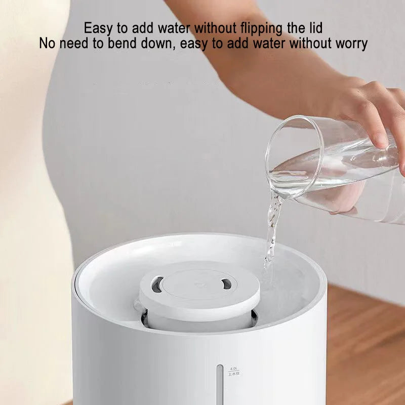 Original Mijia Humidifier 2 300mL/h Humidification 4L Large Capacity Mist Maker Add Water Home Humidity Control Low Sound Home